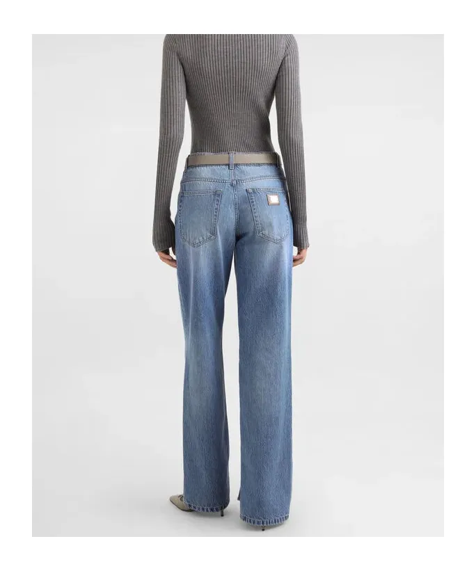 Dolce & Gabbana Straight Leg Jeans