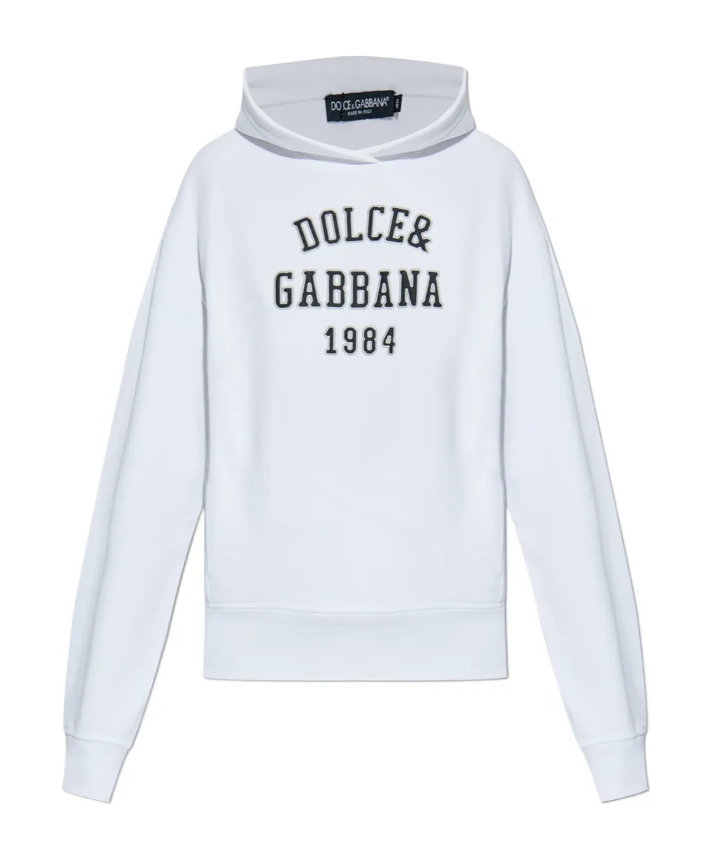 Logo-Embroidered Hoodie