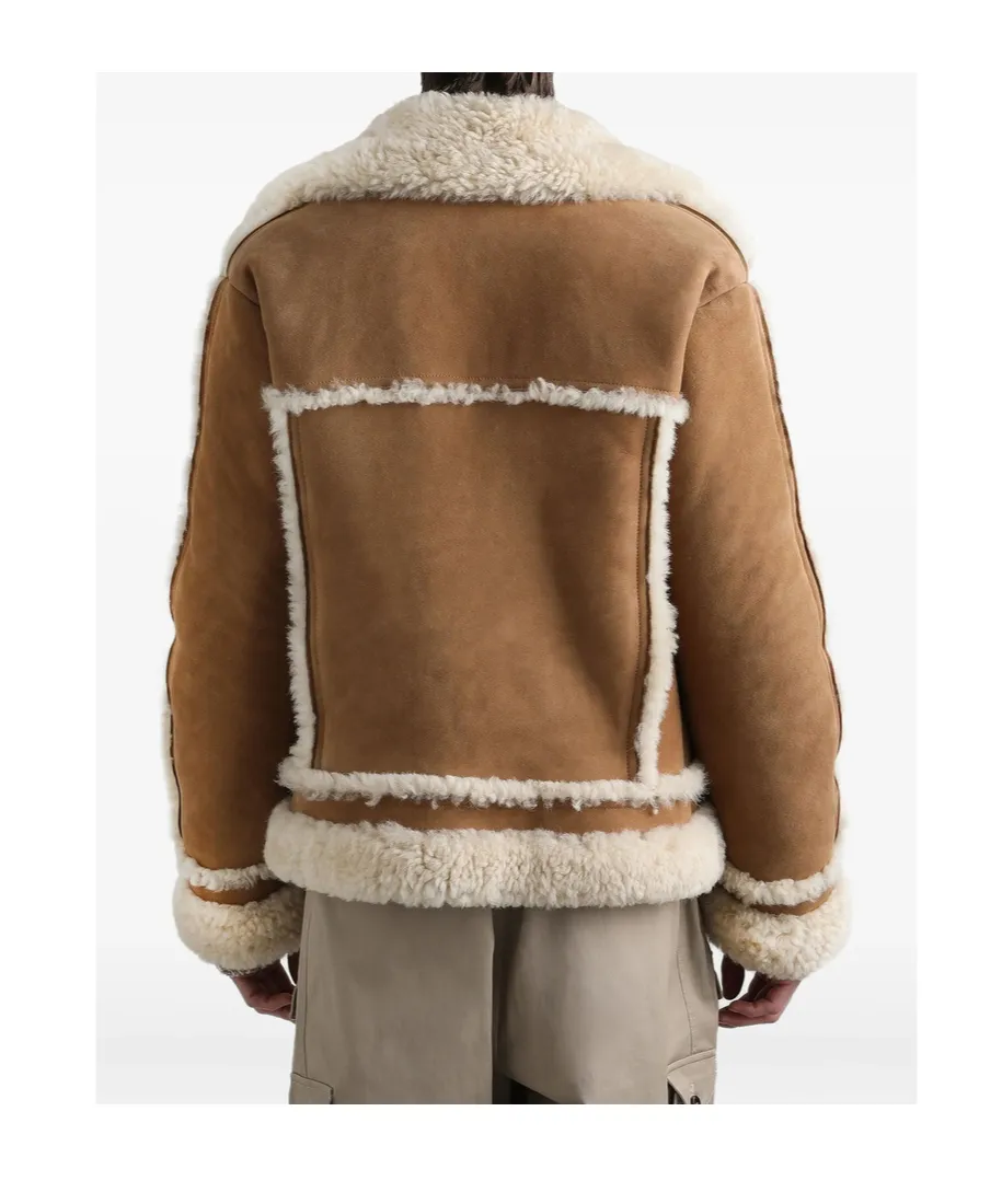 Suede Shearling Jacket