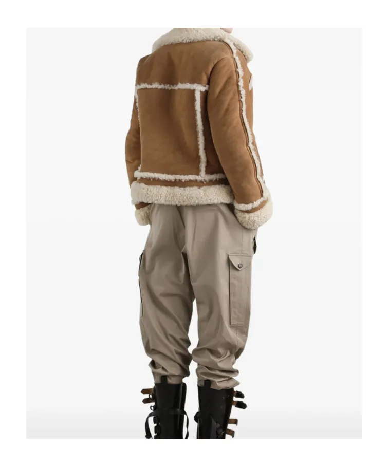 Suede Shearling Jacket
