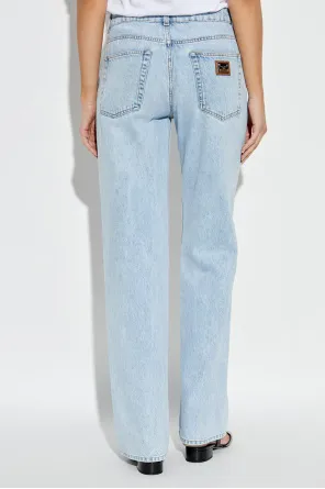 Logo Plaque Jeans