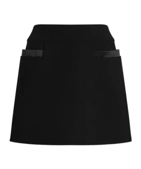 Pocket-Detail Mini Skirt