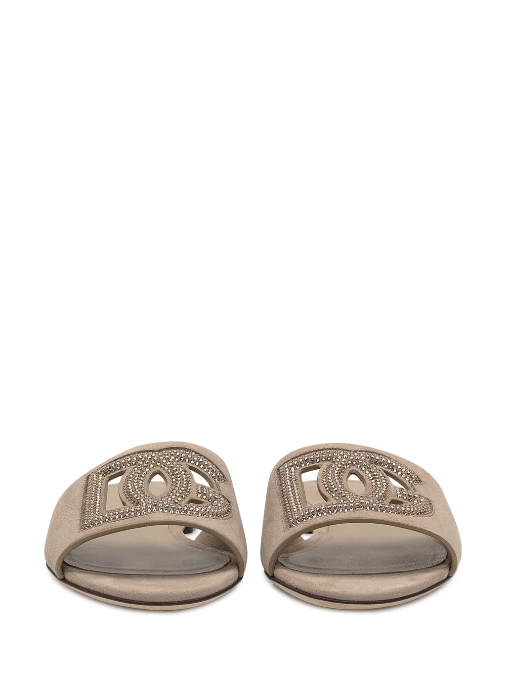 Crystal-Embellished Sandals