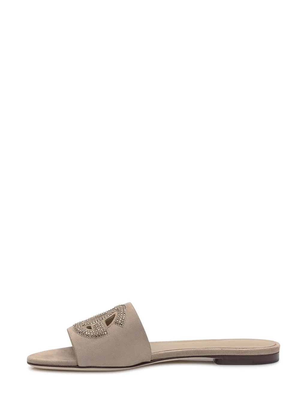 Crystal-Embellished Sandals