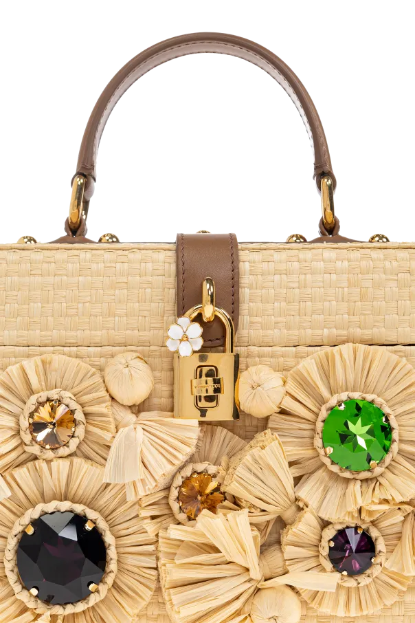 Crystal-Embellished Tote Bag