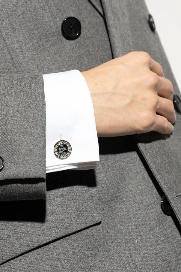Logo-Engraved Cufflinks