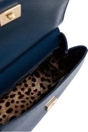 Medium Sicily Leather Tote Bag