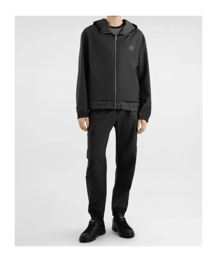 Wool Blend Cargo Trousers