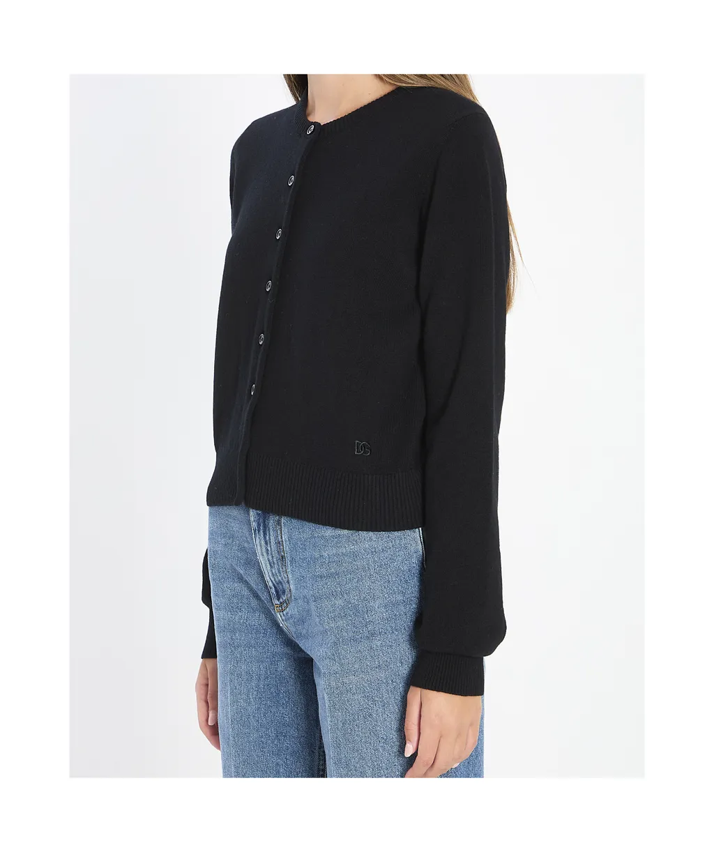 Button-Front Cardigan