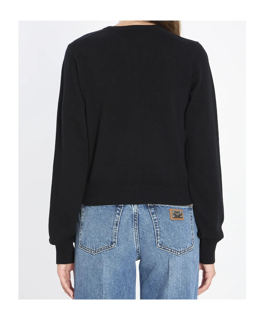 Button-Front Cardigan