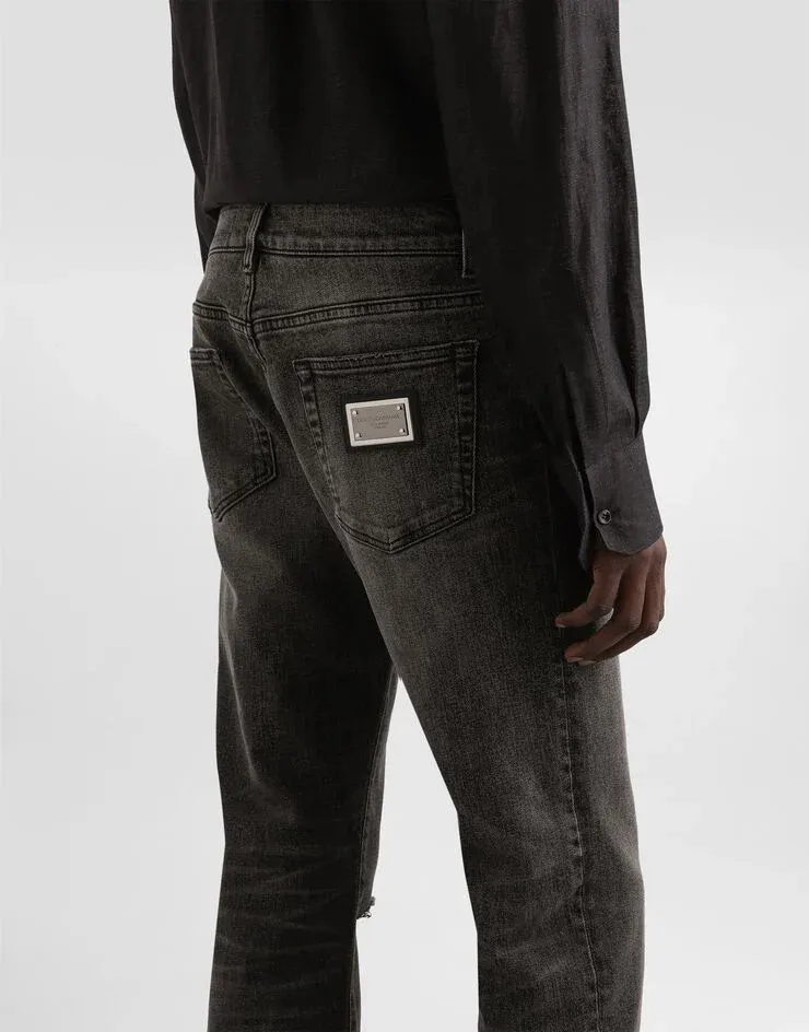 Ripped-Details Jeans