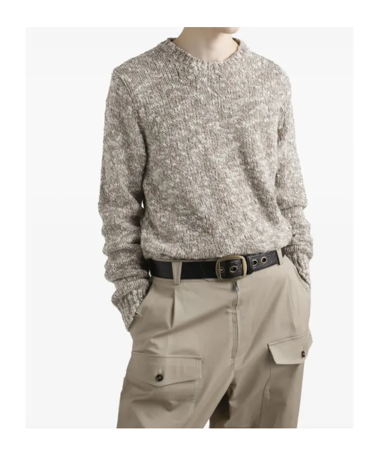 Speckled Knit Sweater