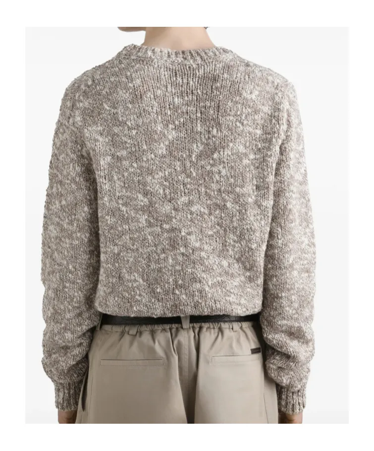 Speckled Knit Sweater