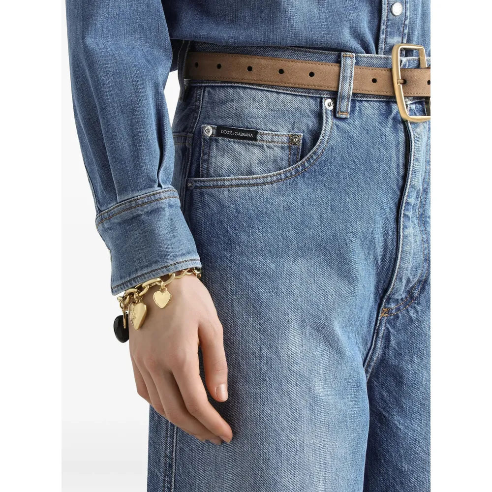 Logo Plaque Jeans