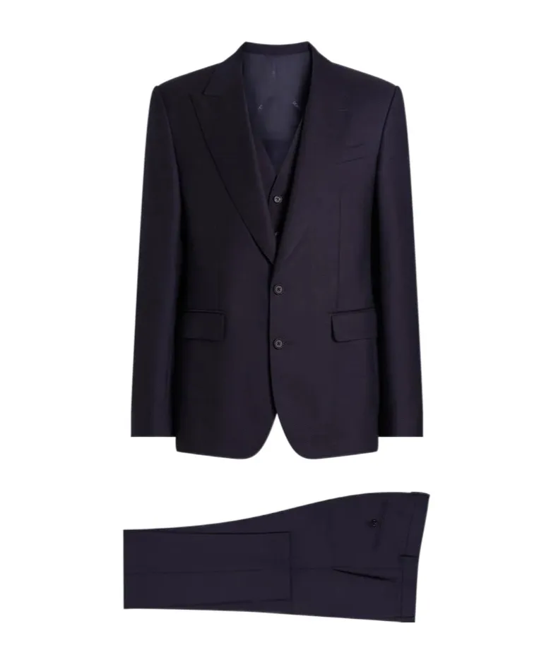 Single-Breasted Tailored Suit