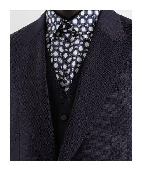 Single-Breasted Tailored Suit