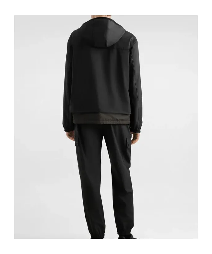 Zip-Up Hooded Jacket