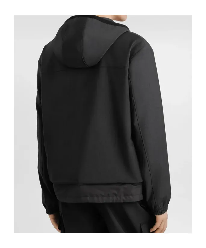 Zip-Up Hooded Jacket