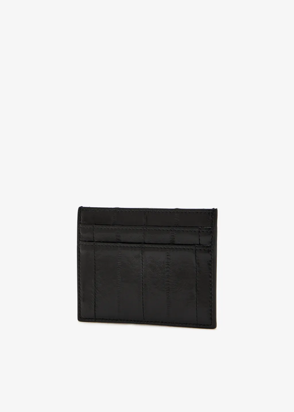 Textured Leather Card Holder