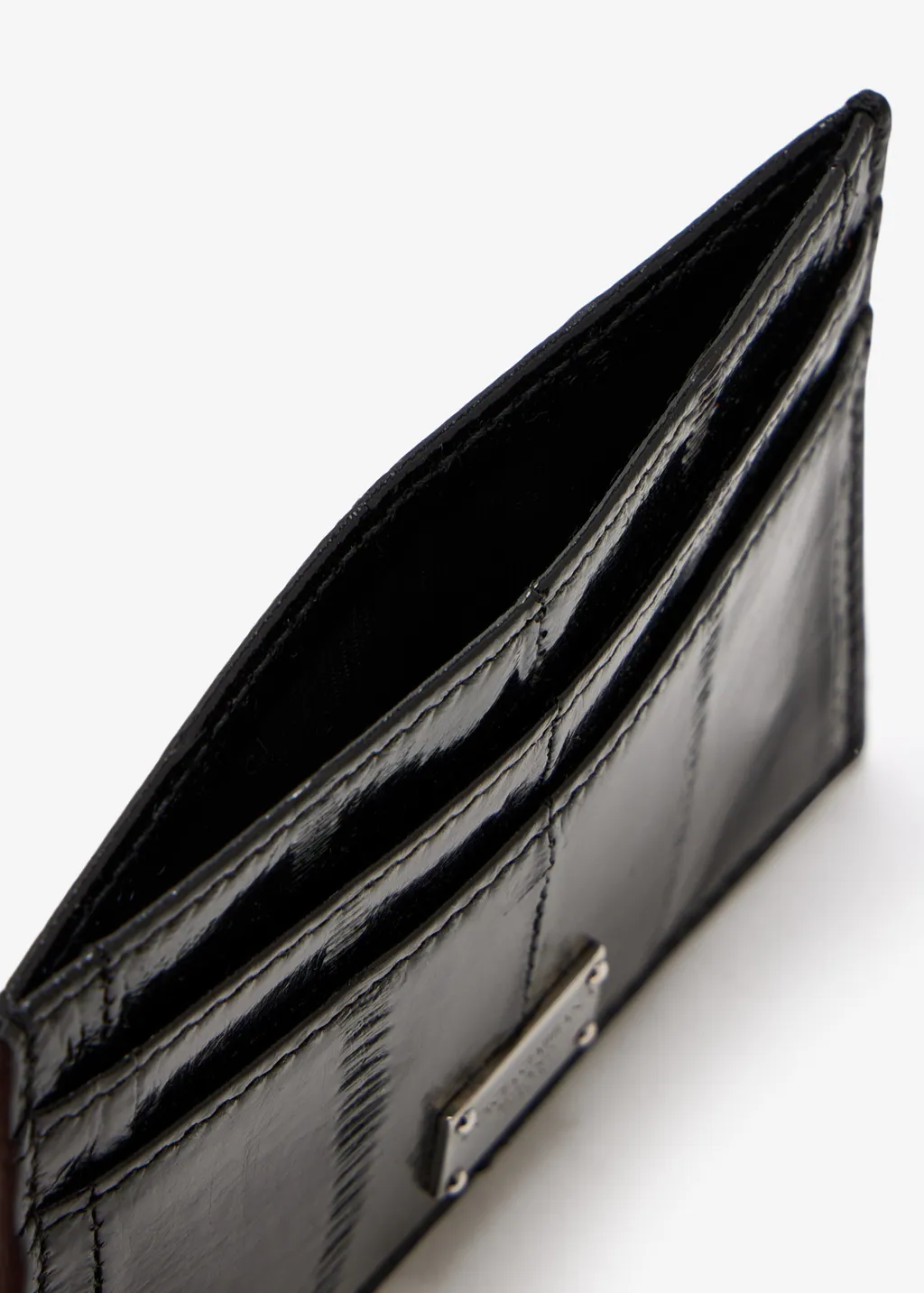Textured Leather Card Holder