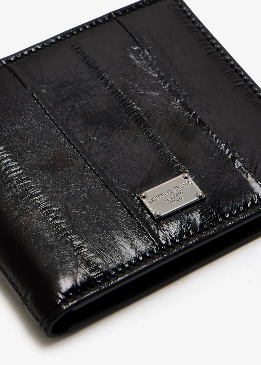 Logo Plaque Bi-Fold Wallet