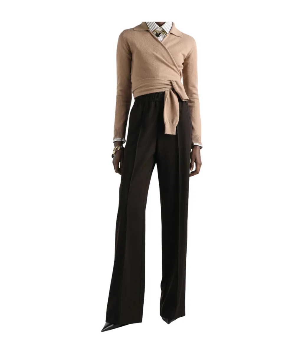 Elastic-Waistband Trousers
