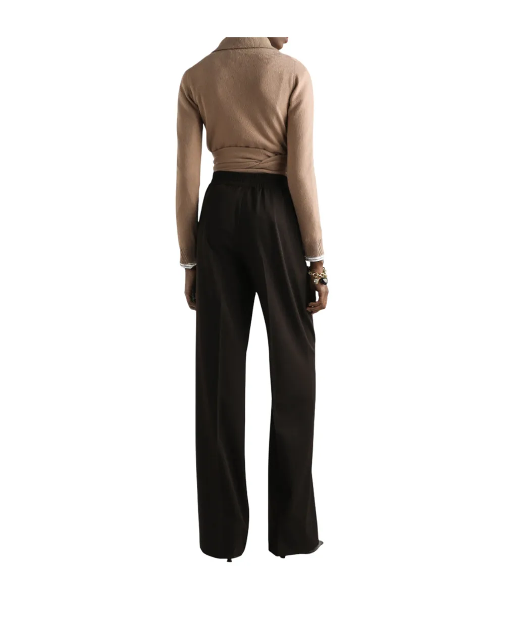 Elastic-Waistband Trousers