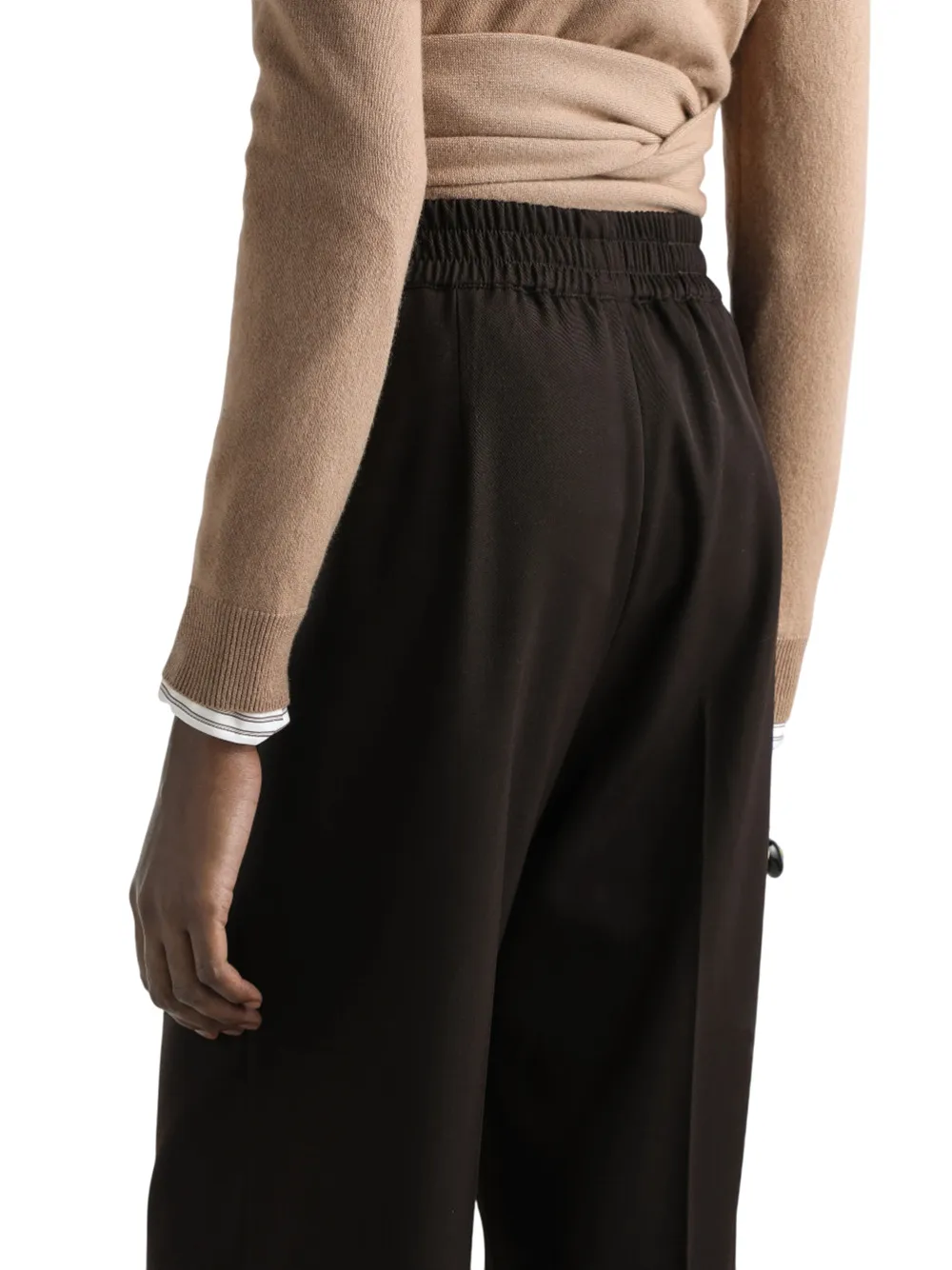 Elastic-Waistband Trousers