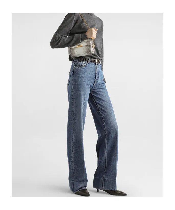Logo Plaque Jeans