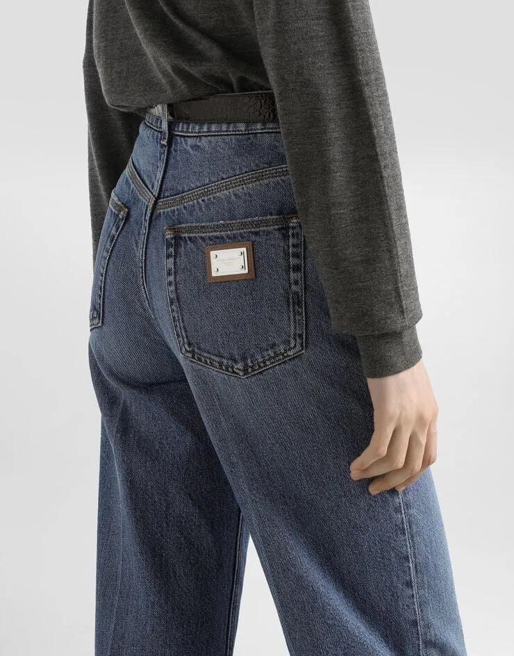 Logo Plaque Jeans