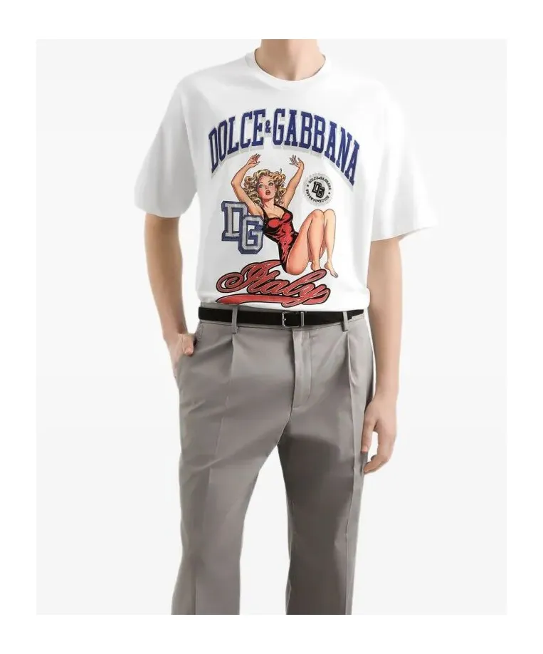 Graphic Printed Crewneck T-Shirt