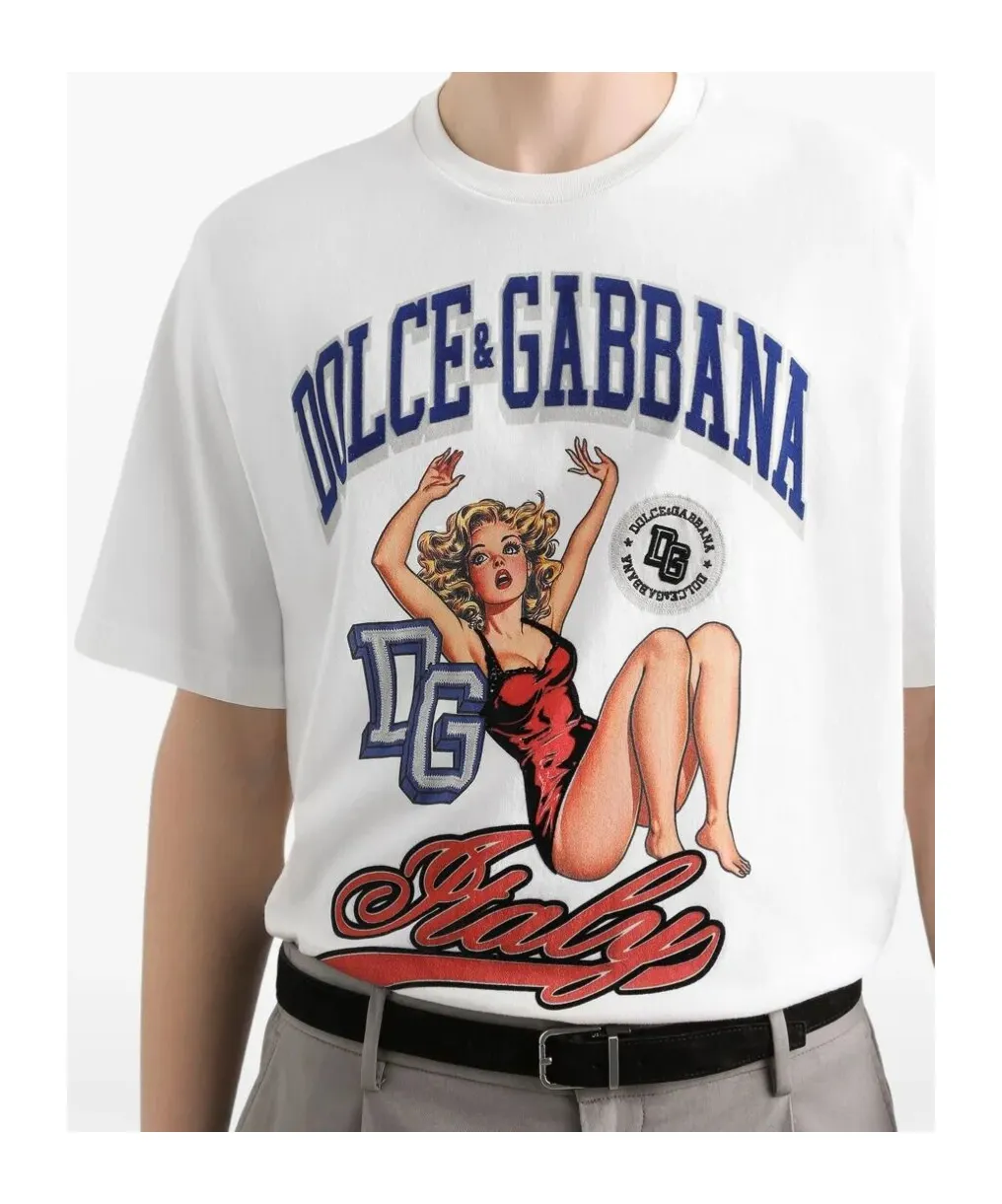 Graphic Printed Crewneck T-Shirt