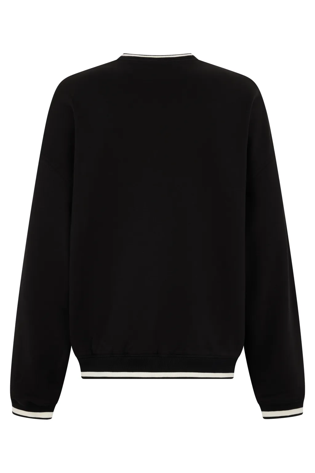 Logo-Detail Ribbed-Knit Sweater