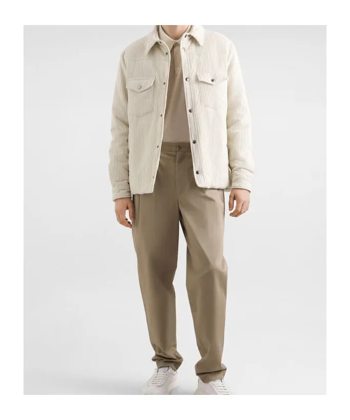 Pleat-Detail Trousers