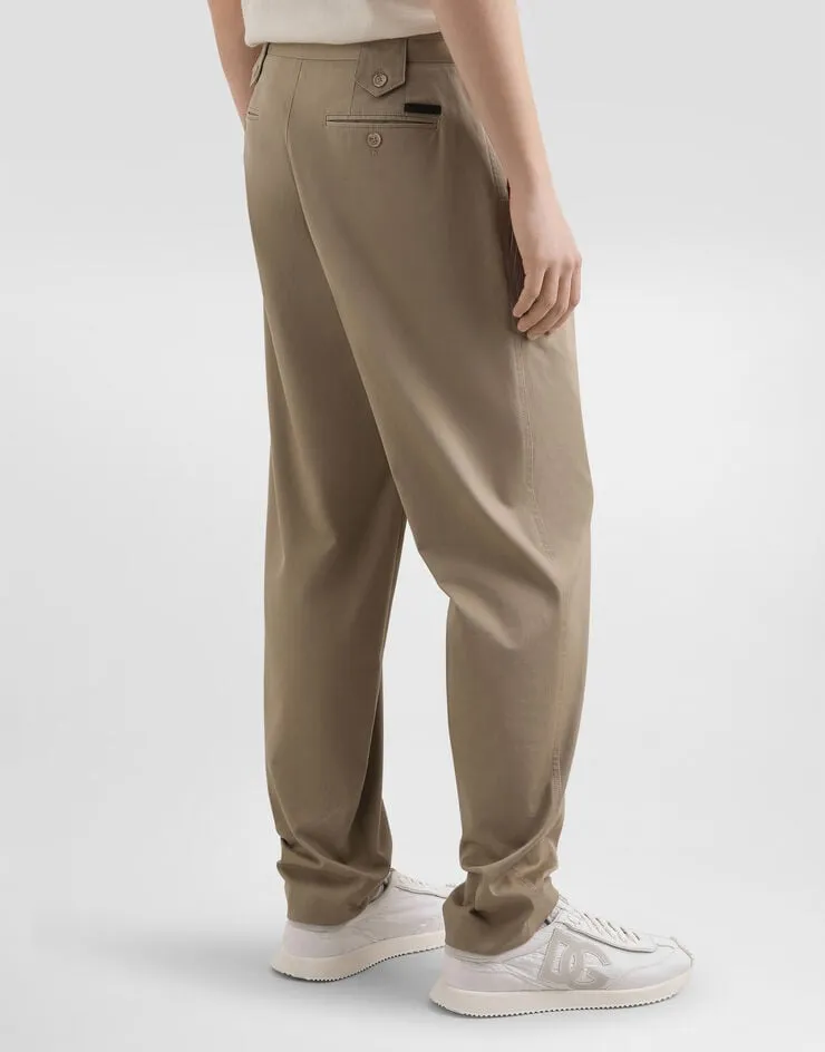 Pleat-Detail Trousers