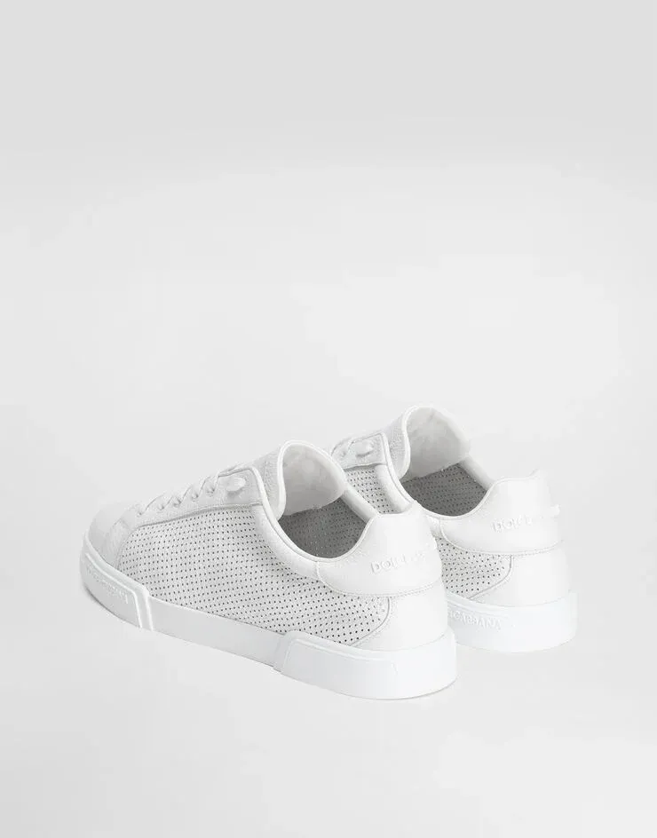 Portofino Perforated Low-Top Sneakers