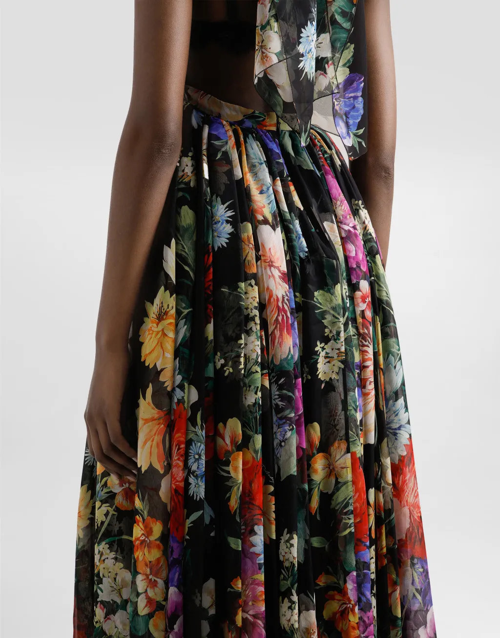 Floral-Print Maxi Dress