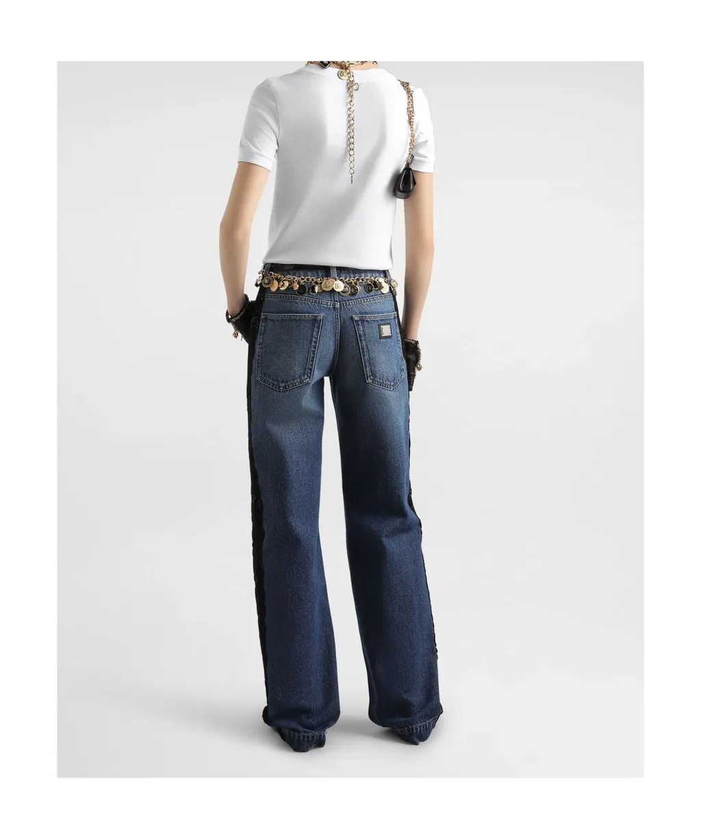 Lace Detailed Jeans