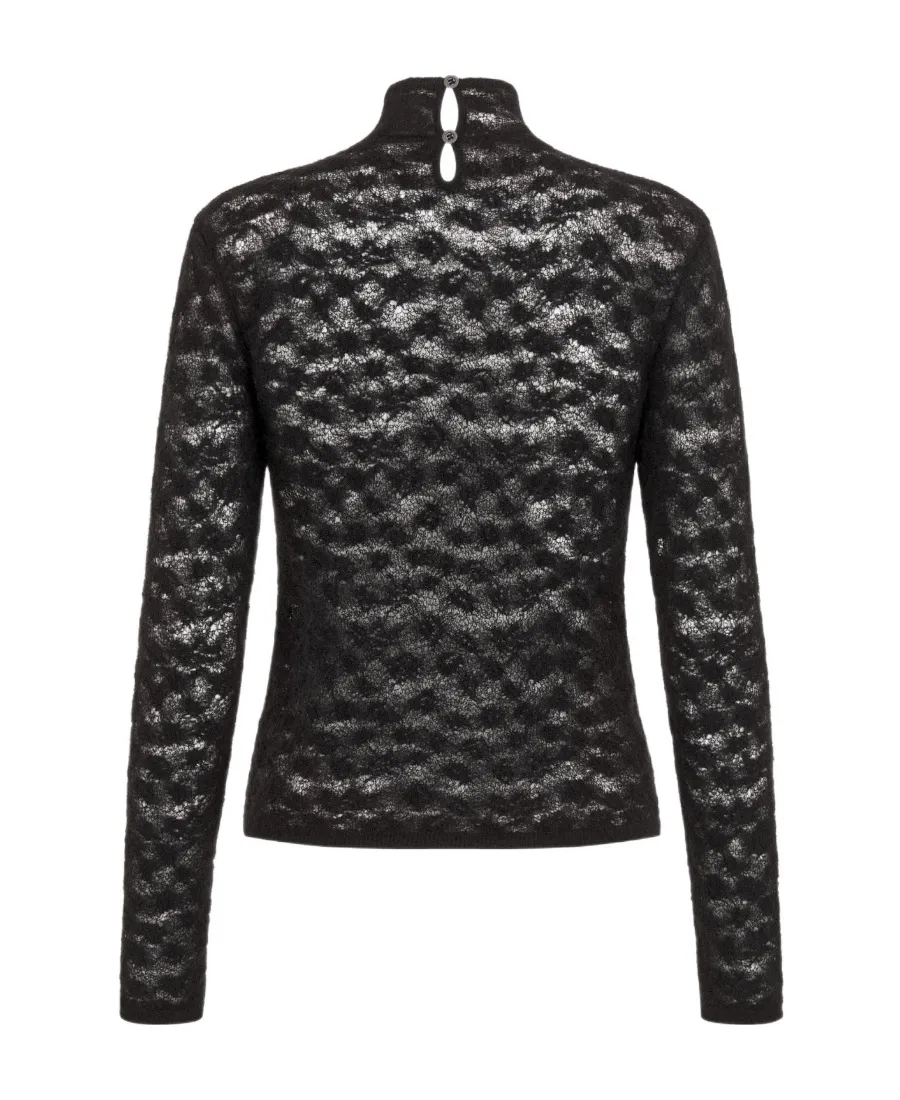 Stand-Collar Sweater
