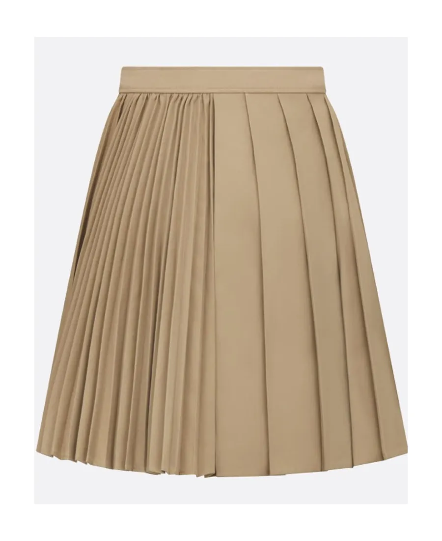 Pleated Short Skirt