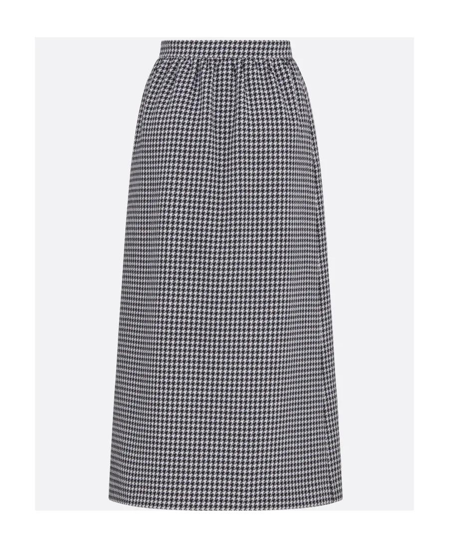 Mid-Length Straight-Cut Skirt