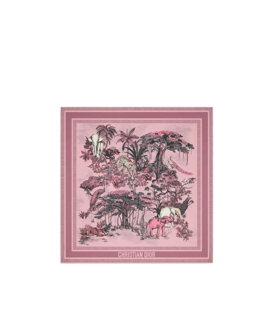 Toile De Jouy Voyage 90 Square Scarf