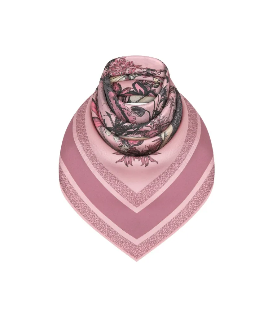 Toile De Jouy Voyage 90 Square Scarf