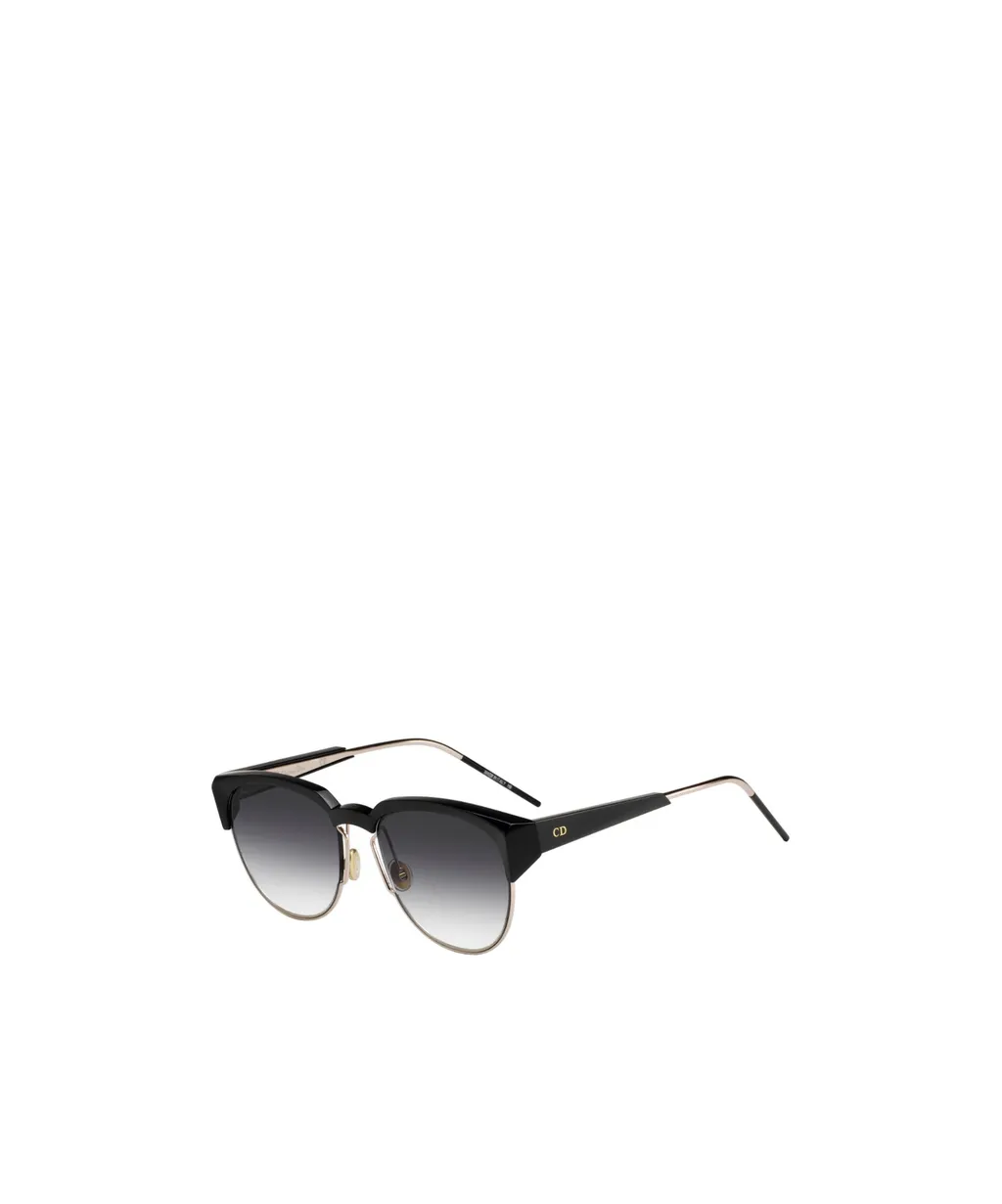 Logo Half-Frame Sunglasses