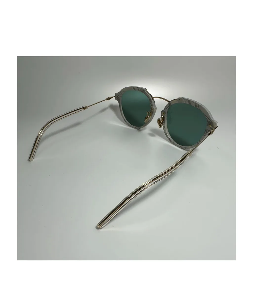 Round Full-Frame Sunglasses
