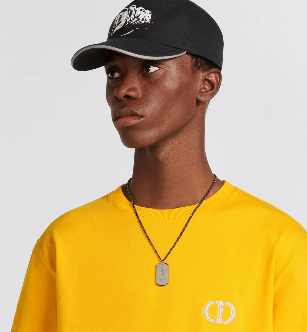Cd Couture Plate Pendant Necklace