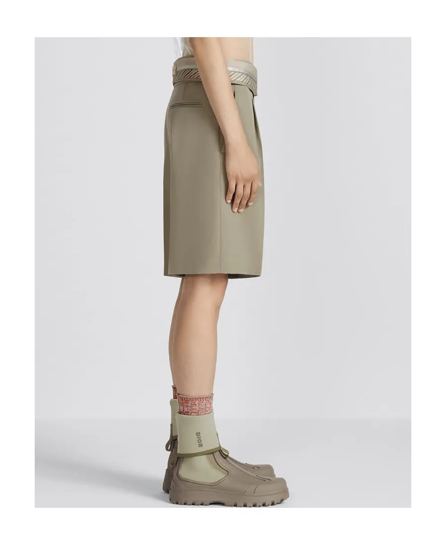 Stripe Detailed Bermuda Shorts