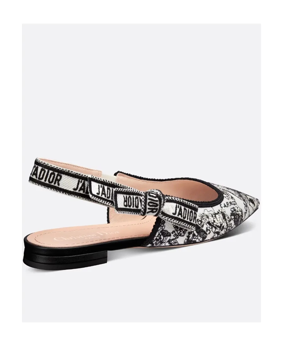J'adior Slingback Ballerina Flat