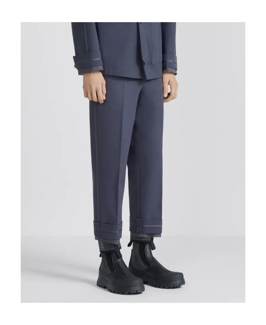Straight Leg Trousers