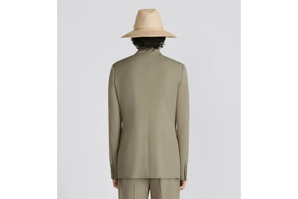 Double-Breasted Buttoned Blazer